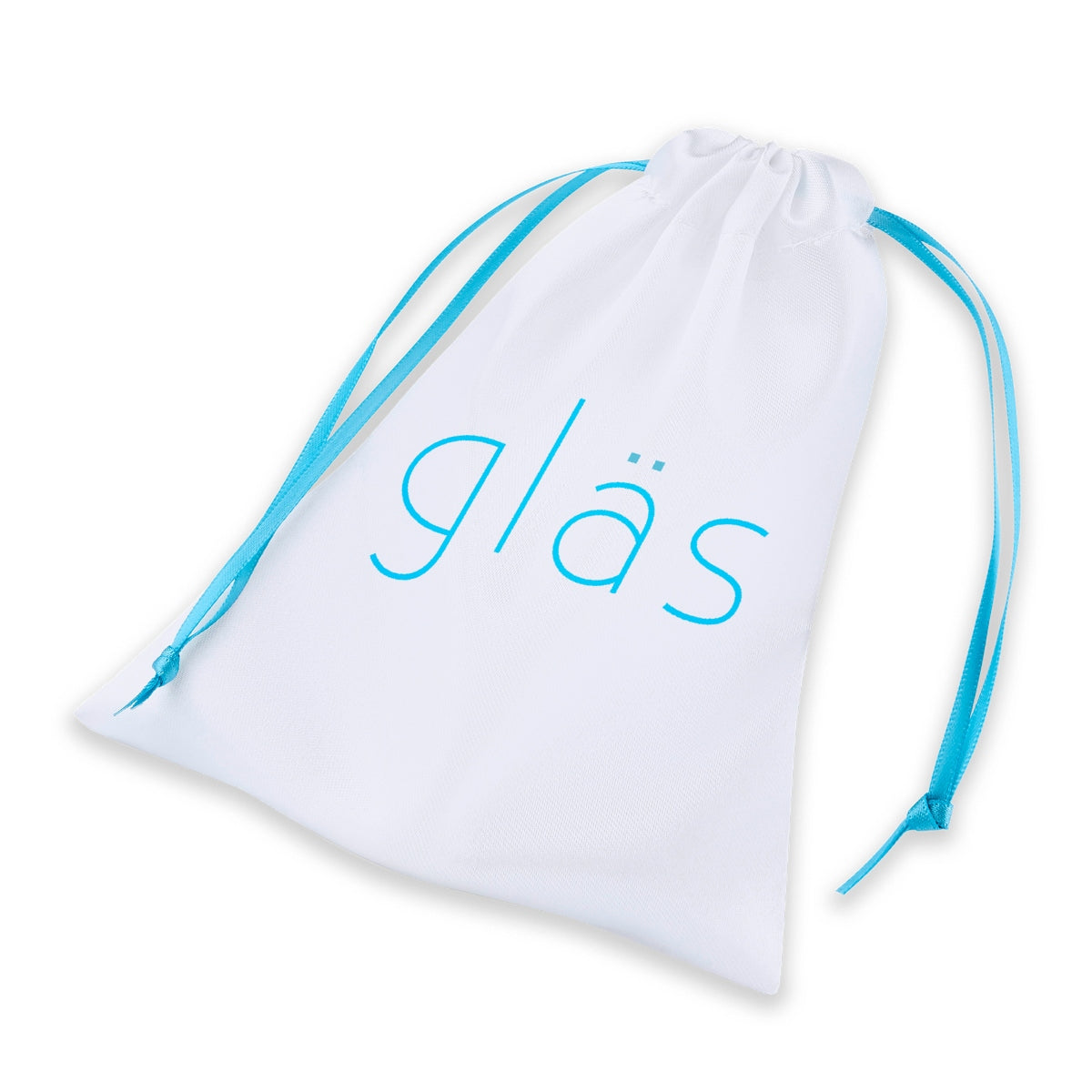 Glas Rechargeable Remote Controlled Vibrating Beaded Butt Plug Blue (3.5")