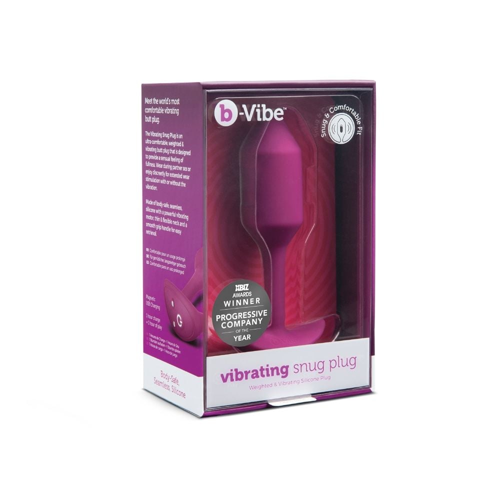 b-Vibe Vibrating Snug Pulg 2