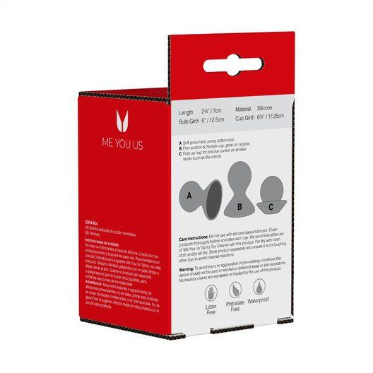 Me You Us Dual Masseuse Silicone Nipple Suckers 2 Pack