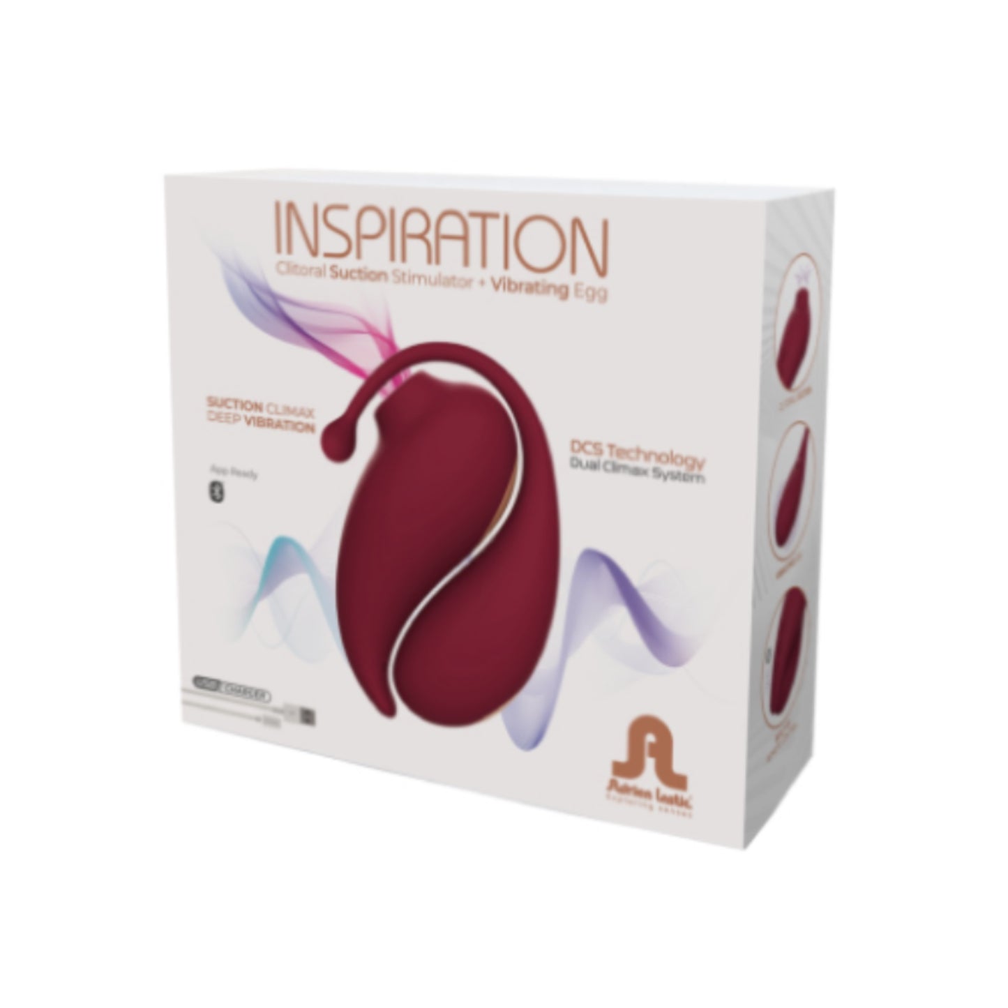 Adrien Lastic inspiration Clitoral Suction Stimulator and Vibrating Egg