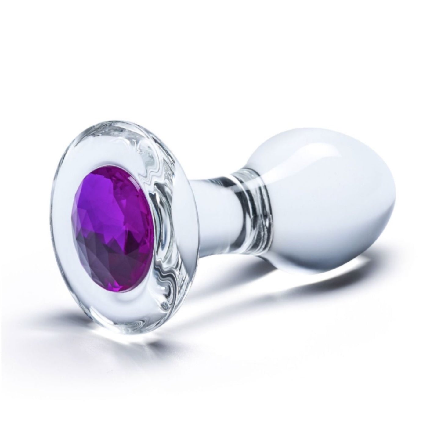 Bling Bling Glass Butt Plug