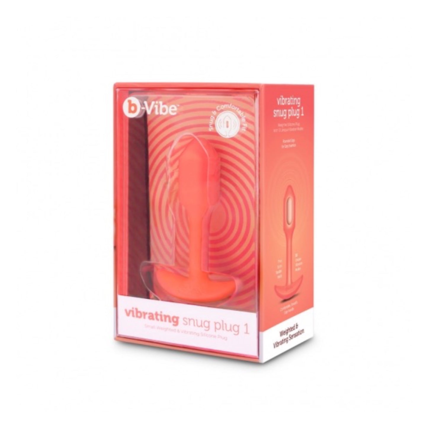 b-vibe Vibrating Snug Plug 1