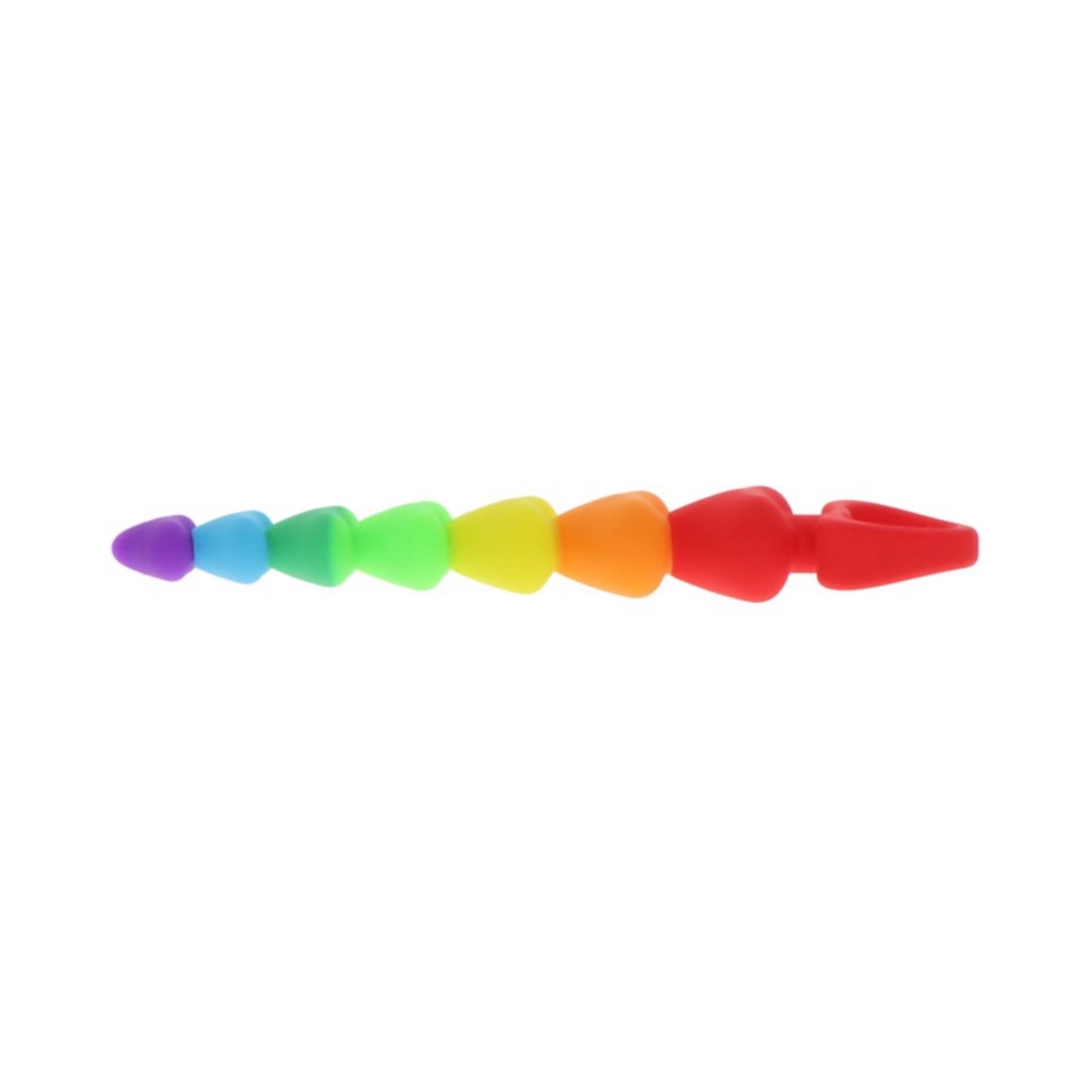 Rainbow Heart Beads