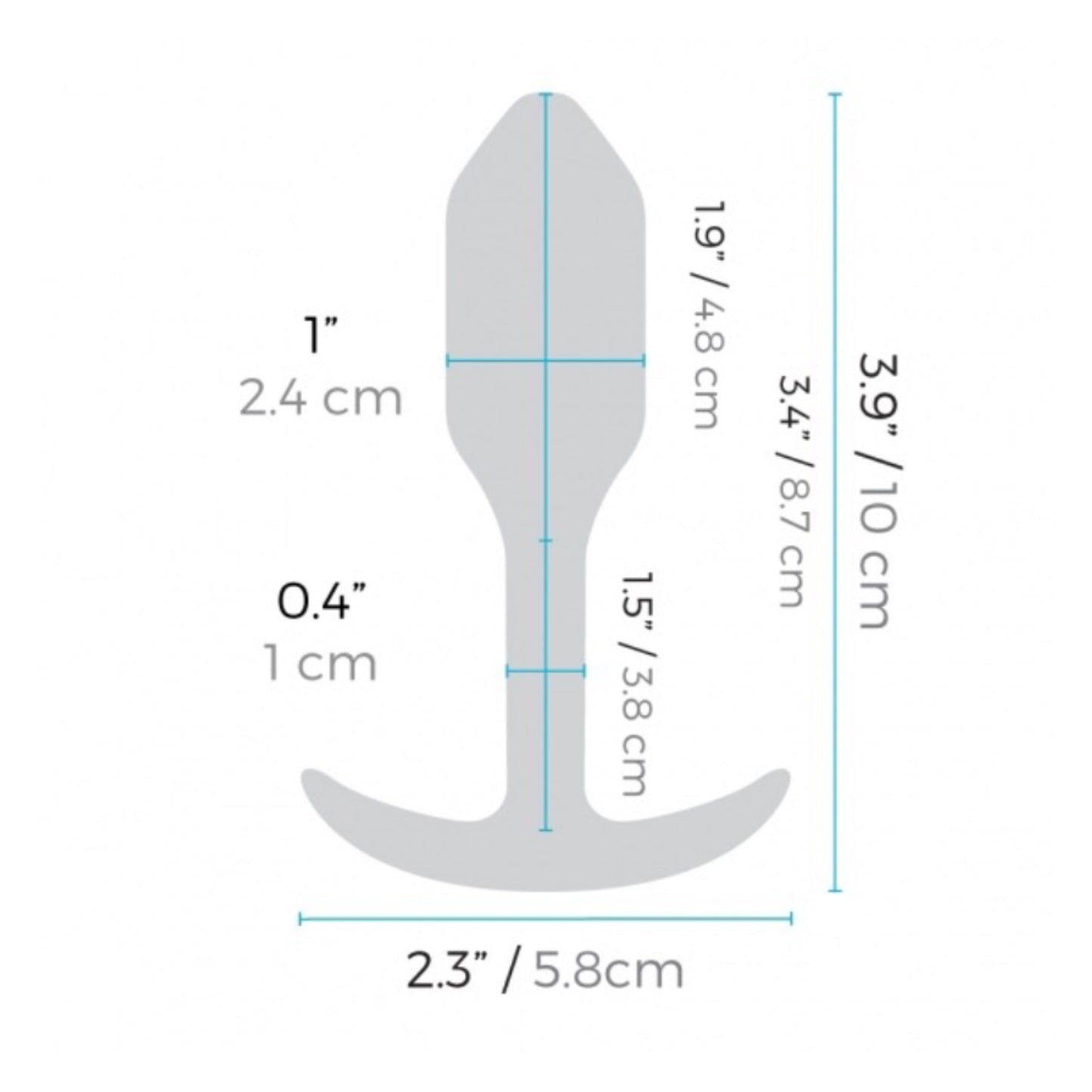 b-vibe Vibrating Snug Plug 1