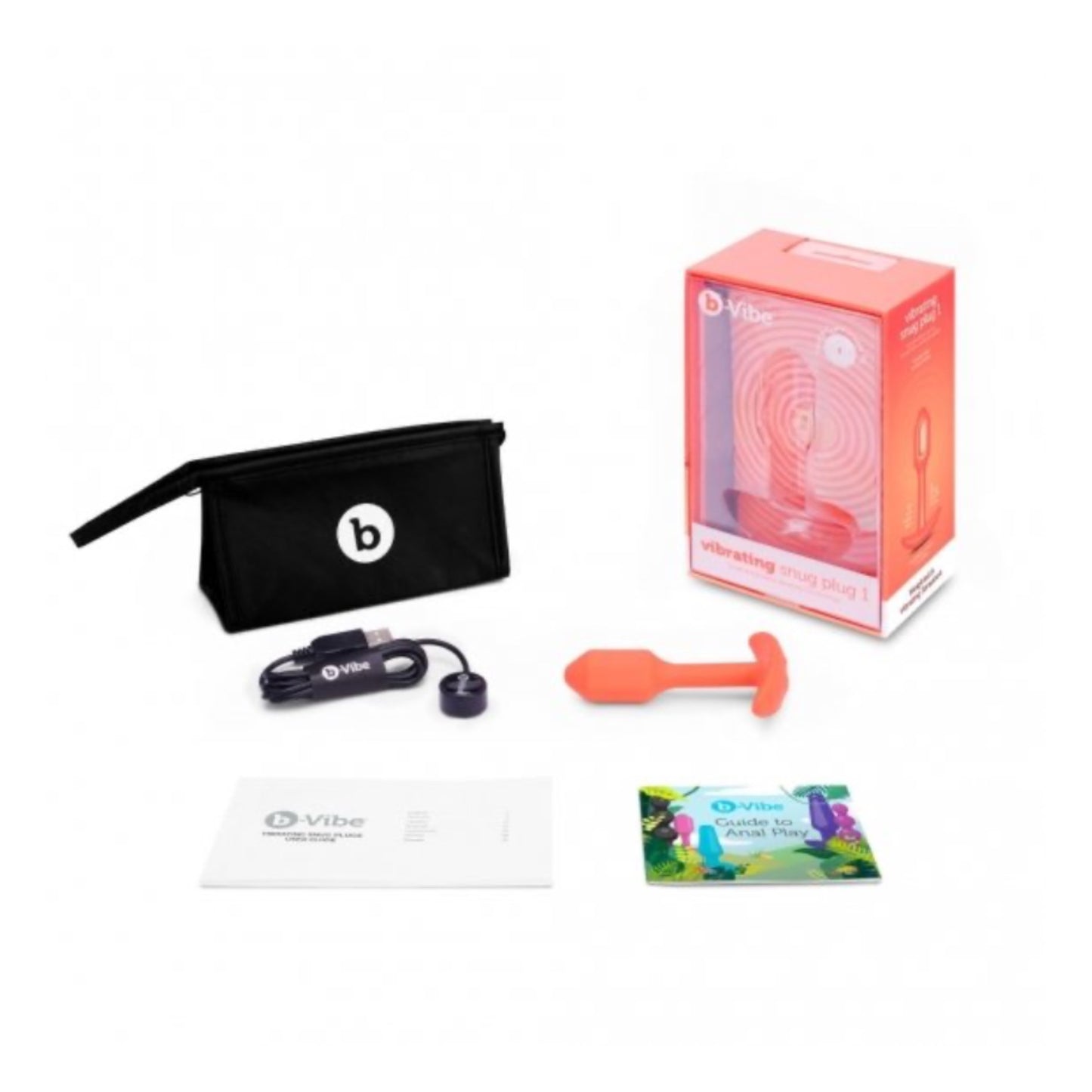 b-vibe Vibrating Snug Plug 1
